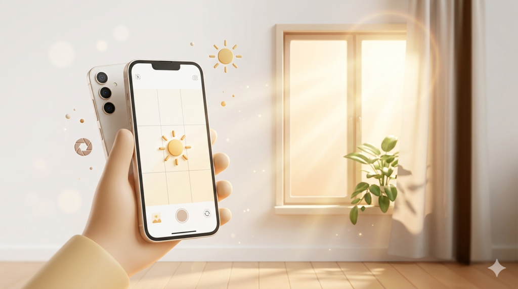 스마트폰으로 사진 찍을 때 가장 중요한 것